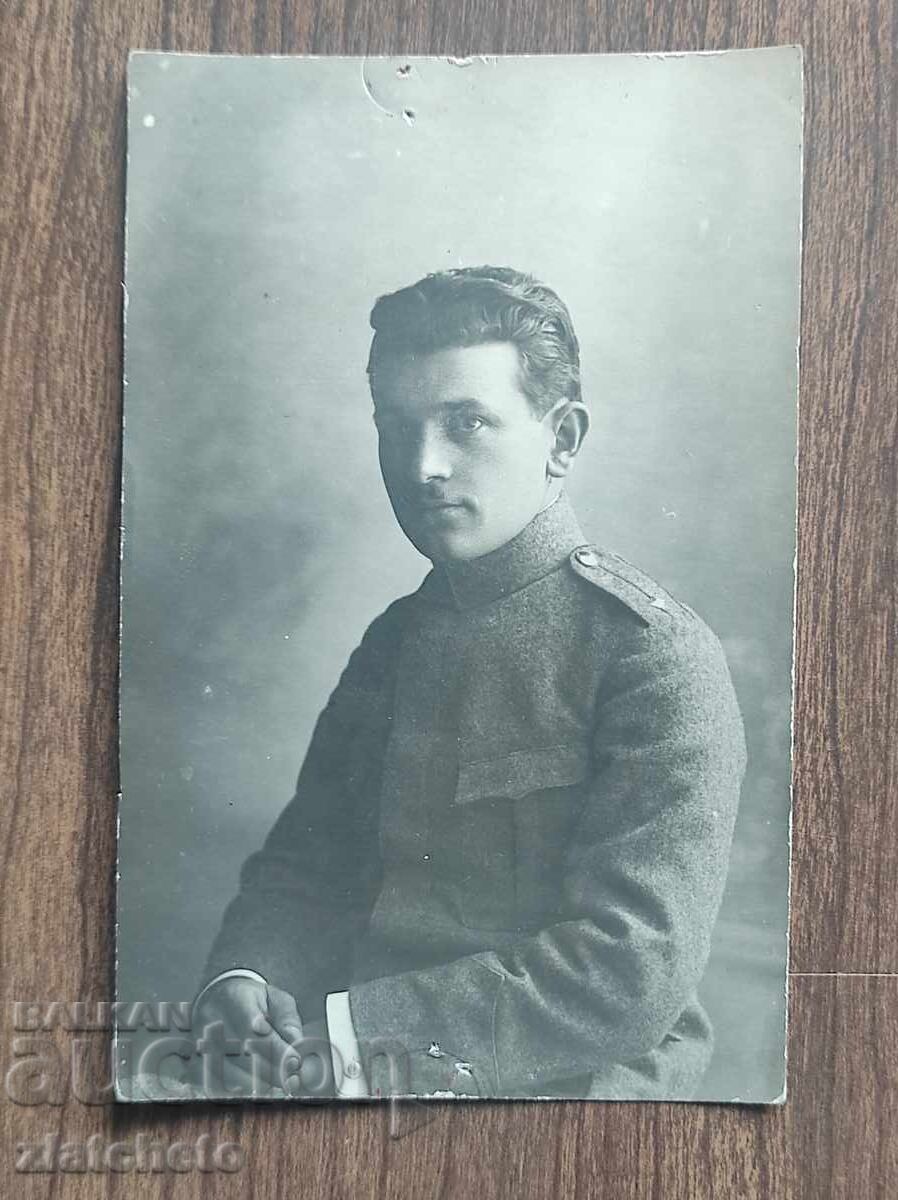 Photograph Kingdom of Bulgaria - WWI, Bulgarian soldier in Medgidie