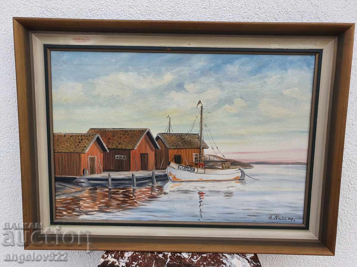 Доставка на Авторска картина с маслени бои върху платно!!! Доставка на Авторска картина с маслени бои върху платно!!!