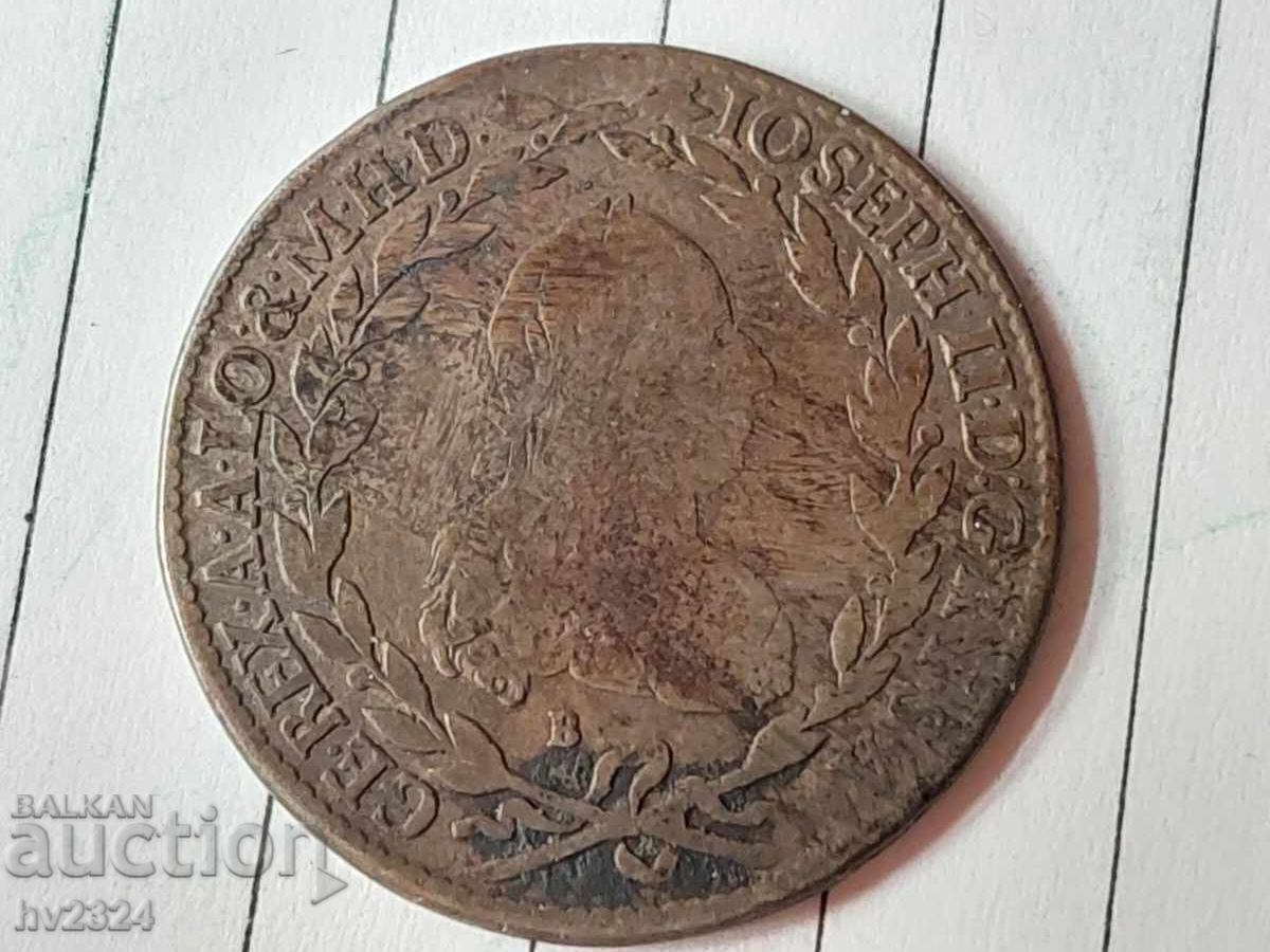 Βαυαρία 20 Κρόιτσερ 1776 Μαξιμιλιανός Γ' Ιωσήφ με τιμή € 40.00 | 78.23 BGN
