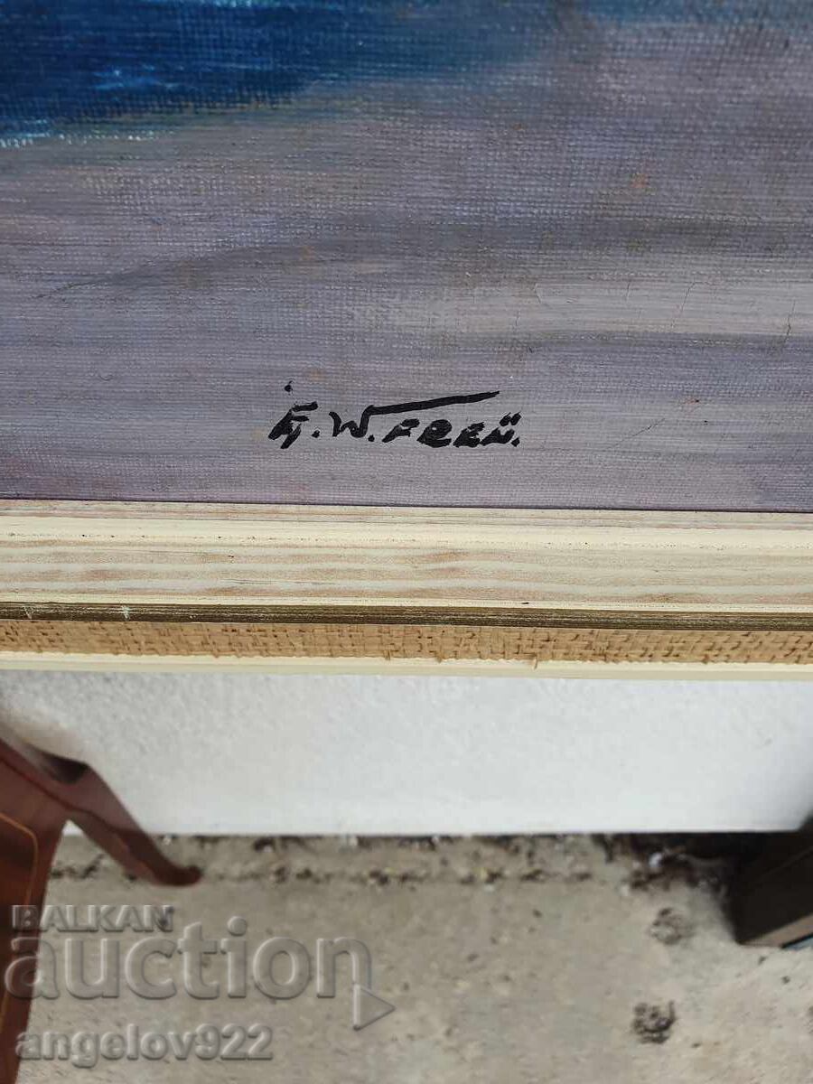 Авторска картина с маслени бои върху платно!!! - 5