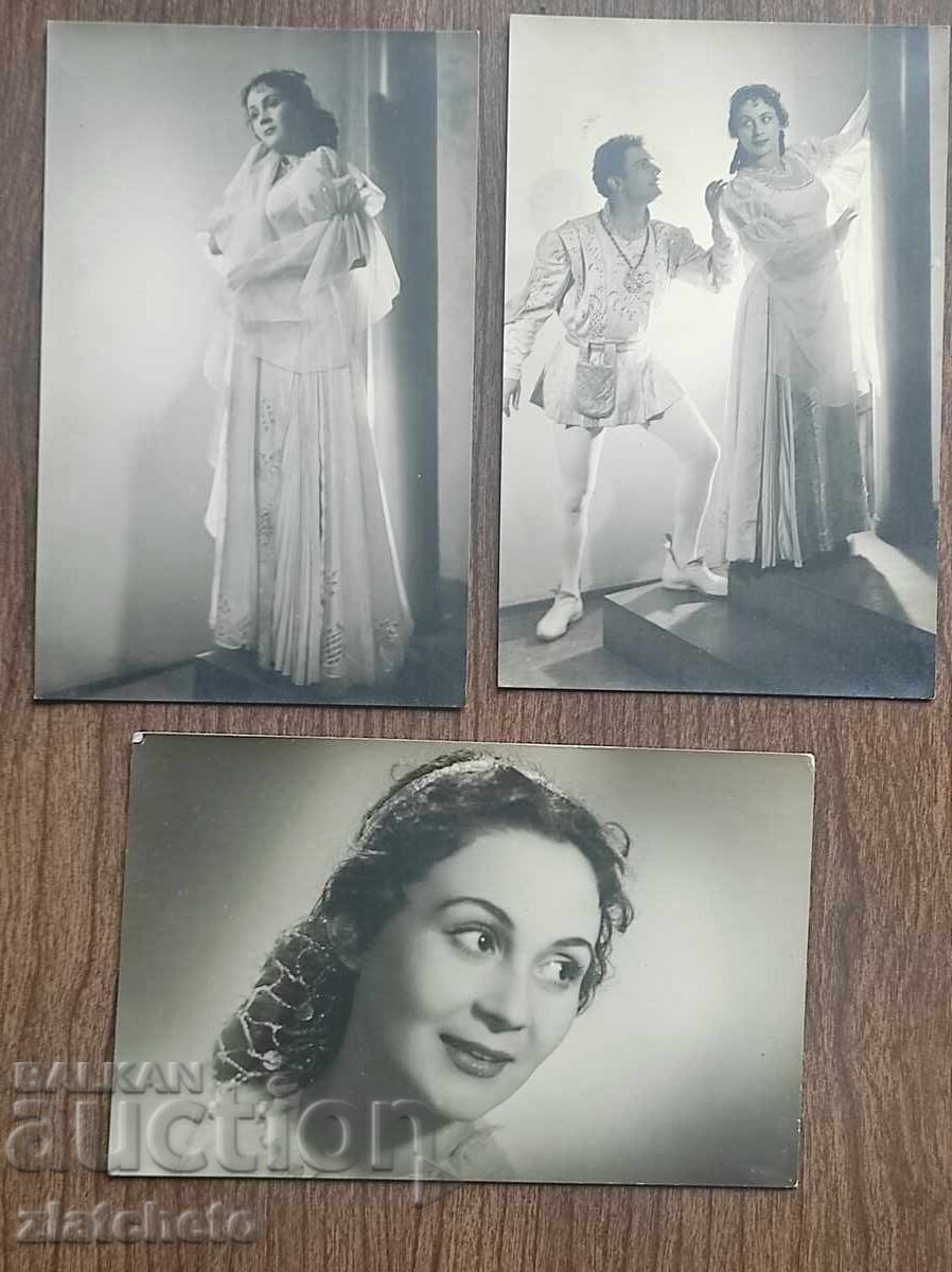 Three old photos - Mila Pavlova