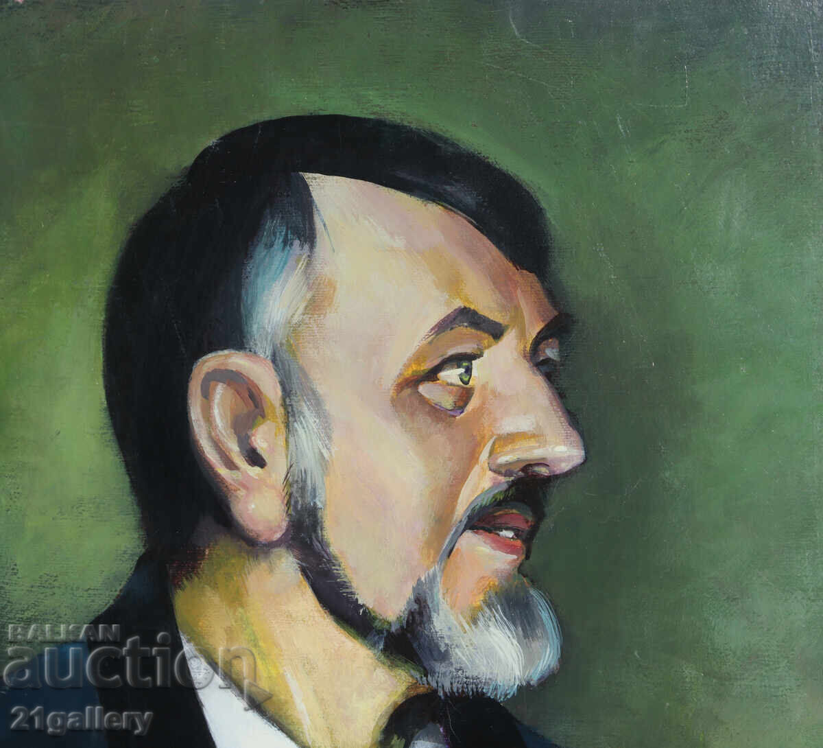 Delivery of Velizar Dimov Oil Painting Portrait Delivery of Velizar Dimov Oil Painting Portrait