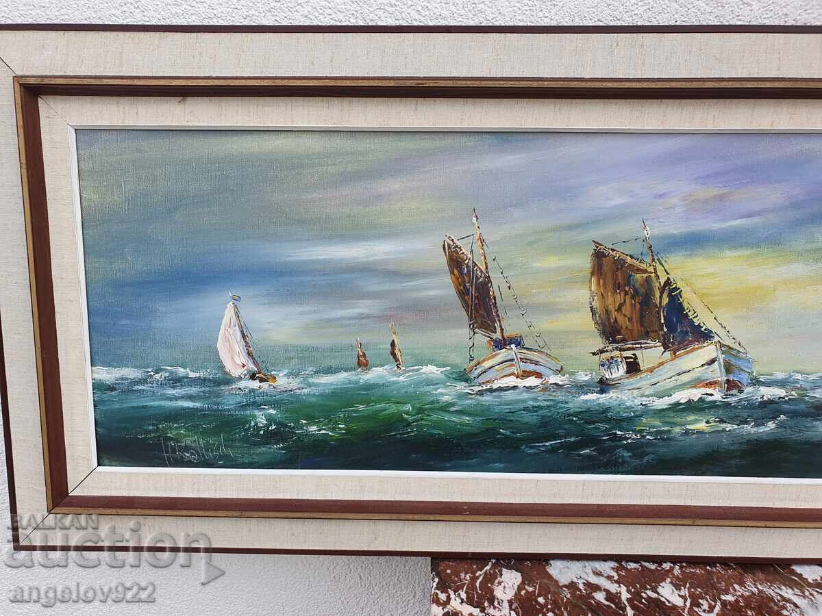 Licitație Pictura in ulei originala pe panza!!!