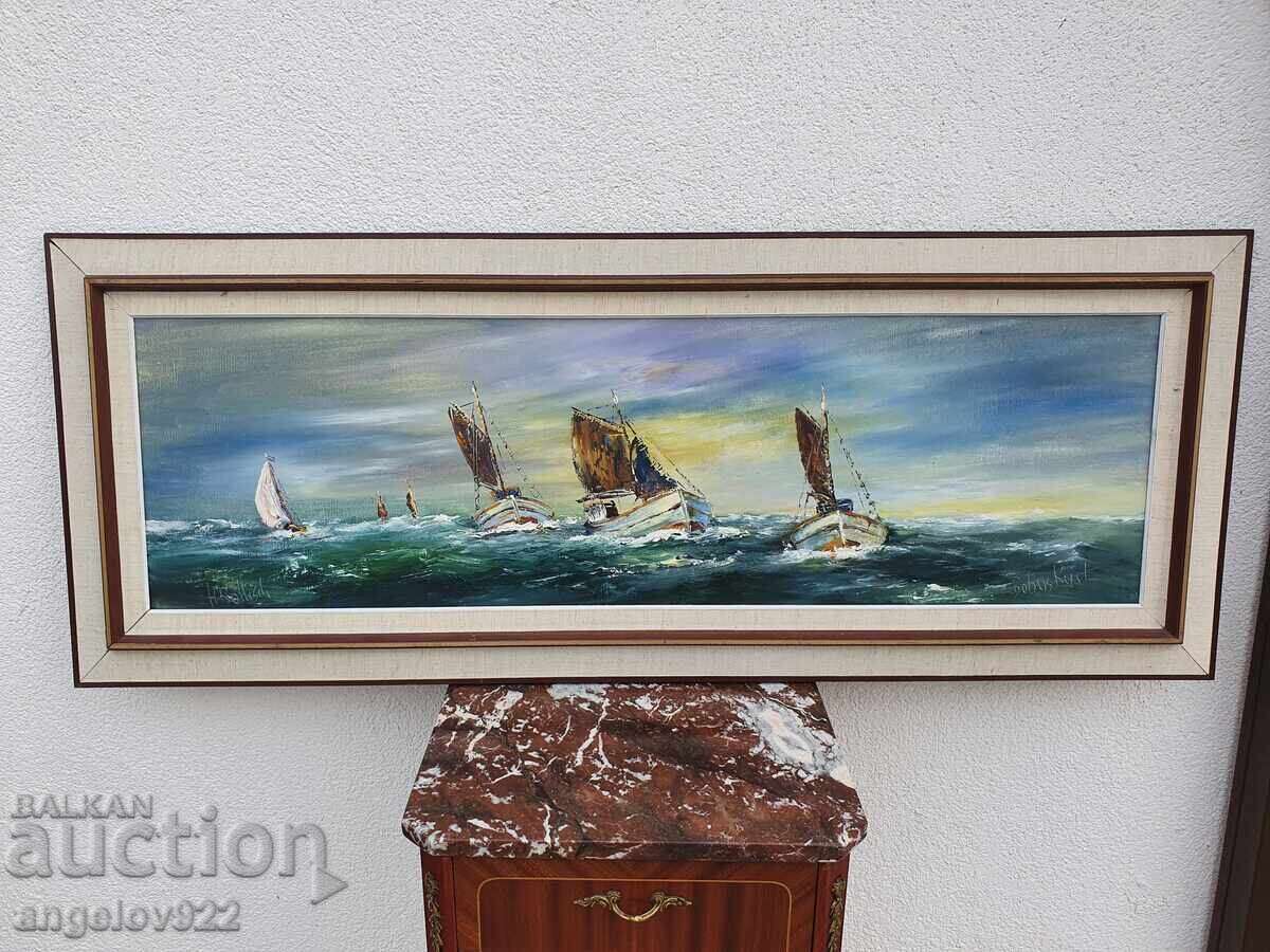 Pictura in ulei originala pe panza!!!