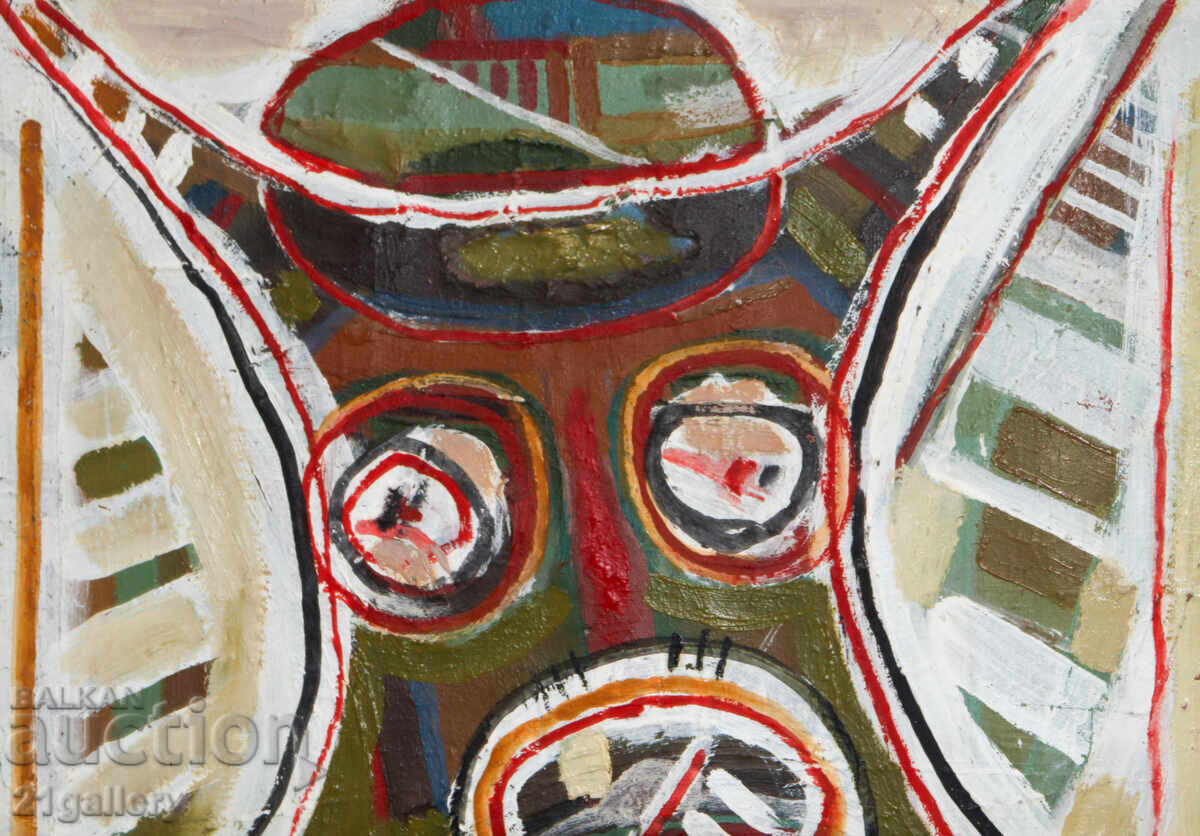 Livrarea Panayot Apostolov picturi în ulei compoziție abstractă