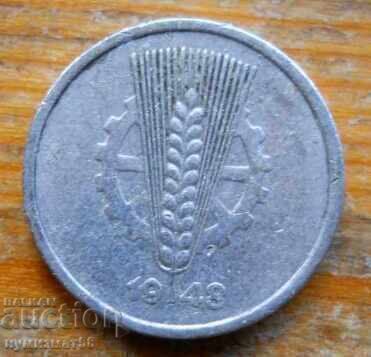 5 пфенига 1948 г. - ГДР с цена € 0.77 | 1.51 лв. 5 пфенига 1948 г. - ГДР с цена € 0.77 | 1.51 лв.