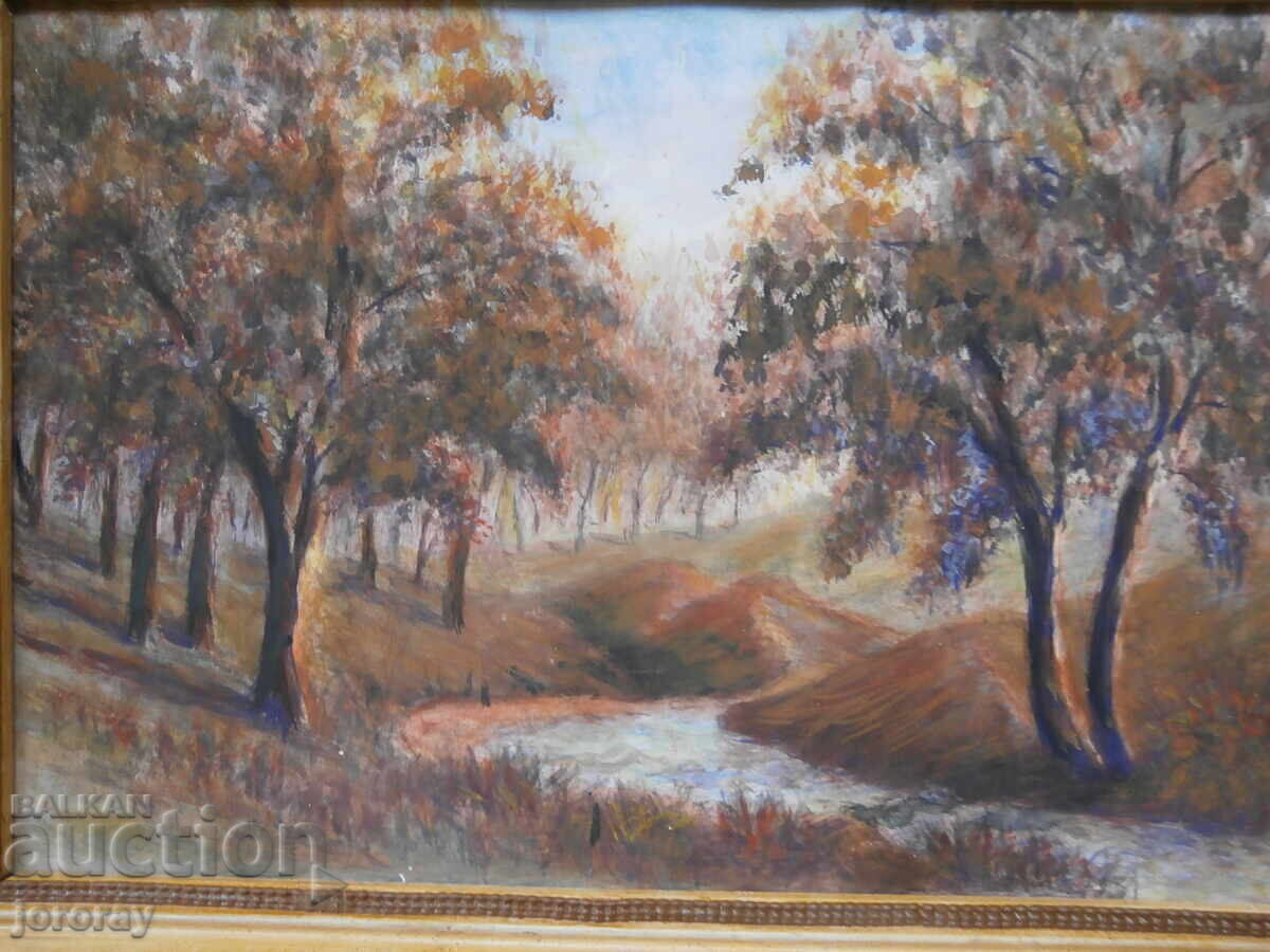 Landscape picture 48x34cm. with price € 10.23 | 20.01 BGN