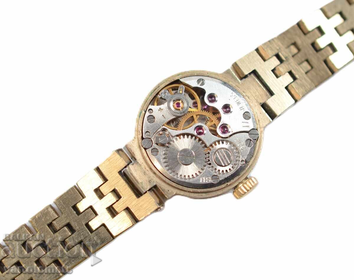 Delivery of Women's watch CHAIKA CCCP with gold plating 10Mk - not working Delivery of Women's watch CHAIKA CCCP with gold plating 10Mk - not working