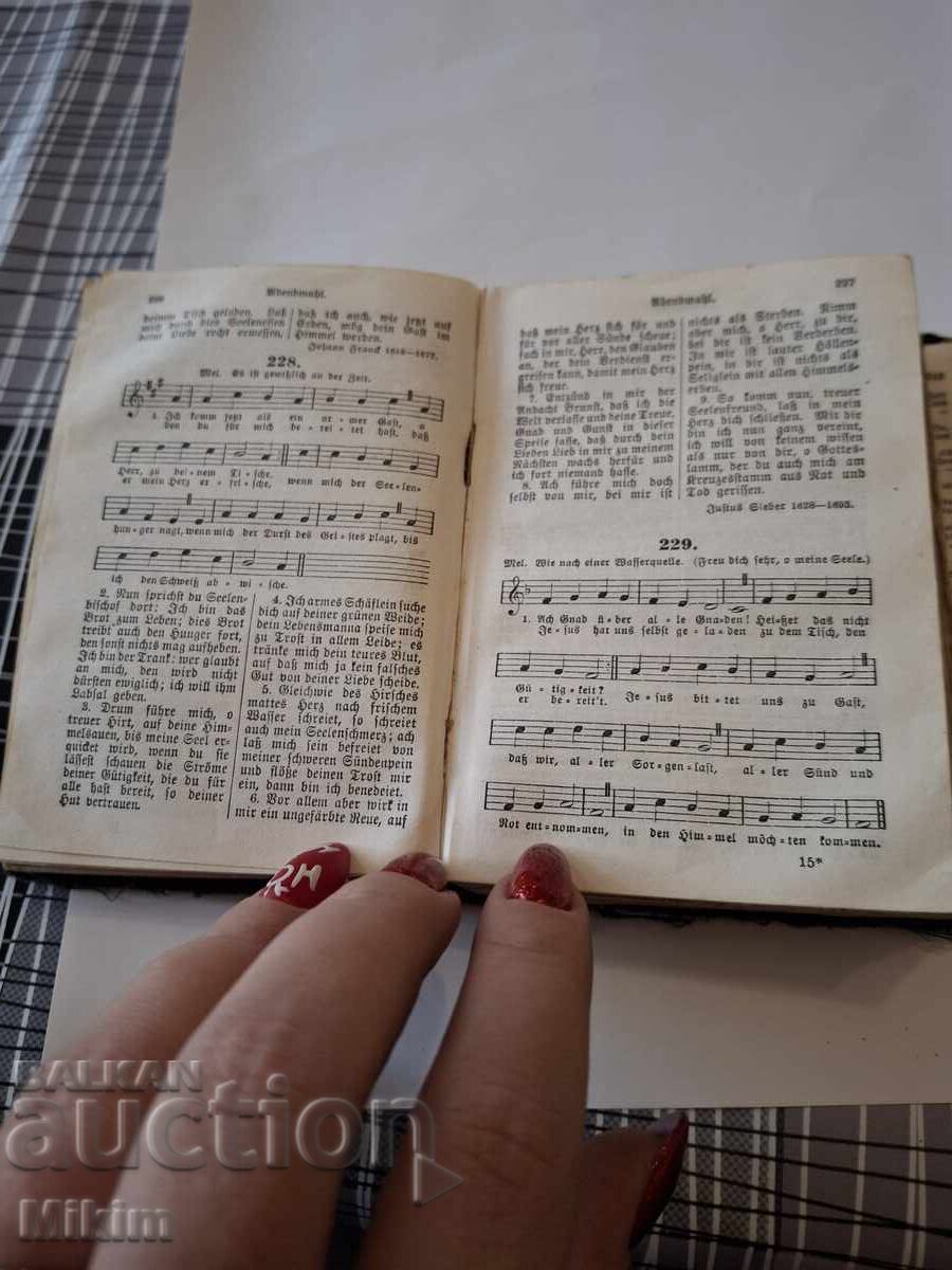 Παλιό γερμανικό βιβλίο 1917 - 6