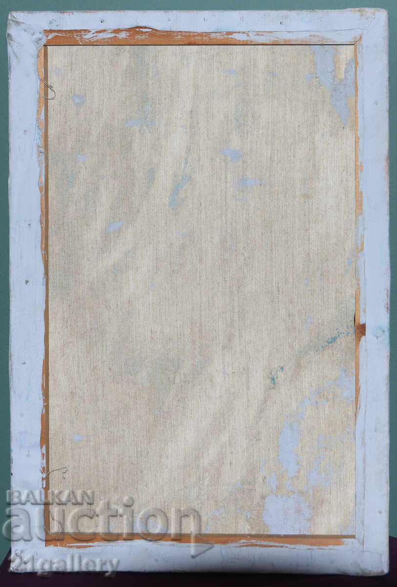 Valentin Radenovski Oil Painting Landscape with Houses - 7 Valentin Radenovski Oil Painting Landscape with Houses - 7