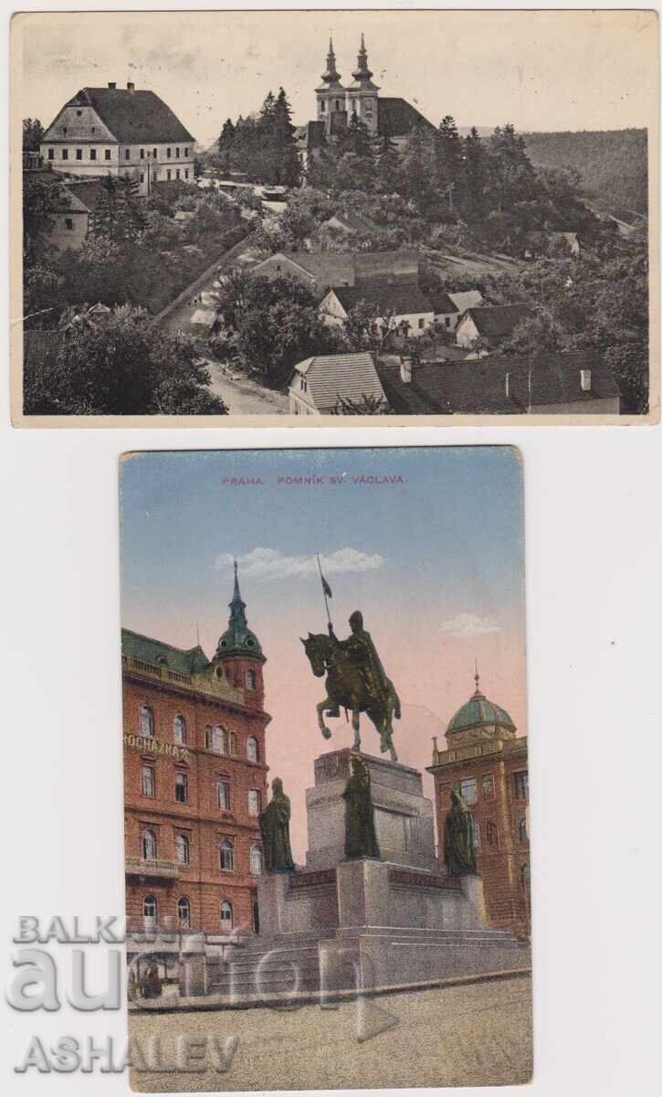 Czech Republic, Twenty Years, 2 Postcards