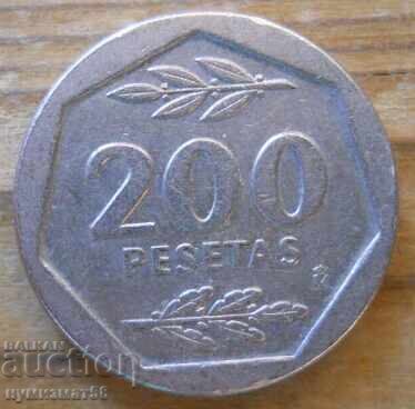 200 pesetas 1987 - Spania