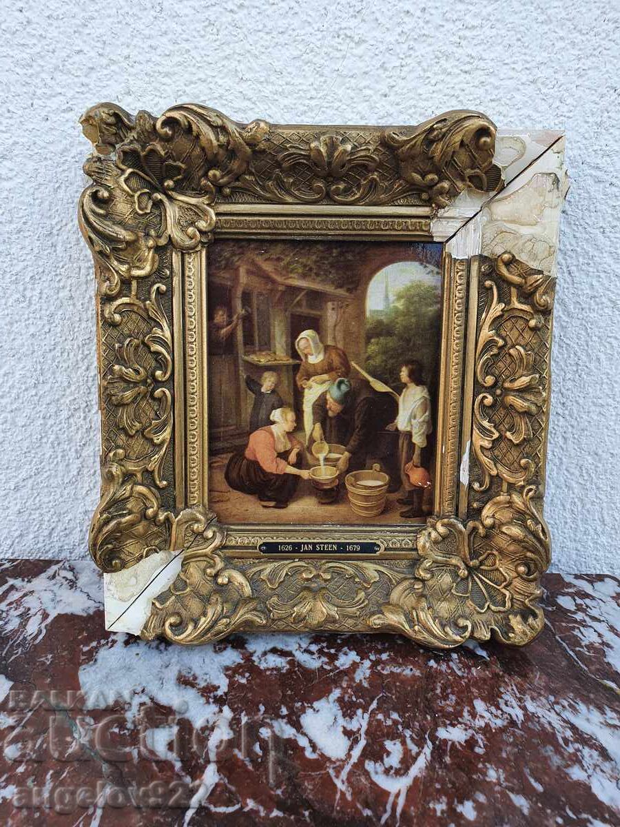 Αναπαραγωγή του Jan Steen 1626- 1679 Αναπαραγωγή του Jan Steen 1626- 1679