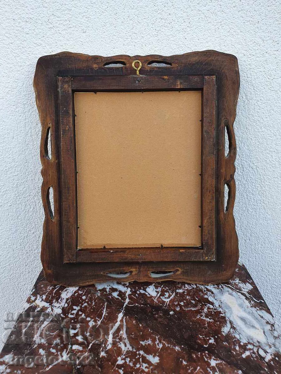 Αναπαραγωγή σε όμορφο ξύλινο πλαίσιο!!! - 5