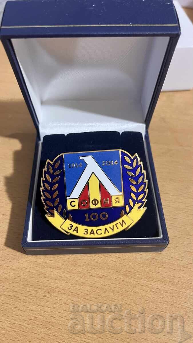 Badge of merit - 100 years Levski Sofia