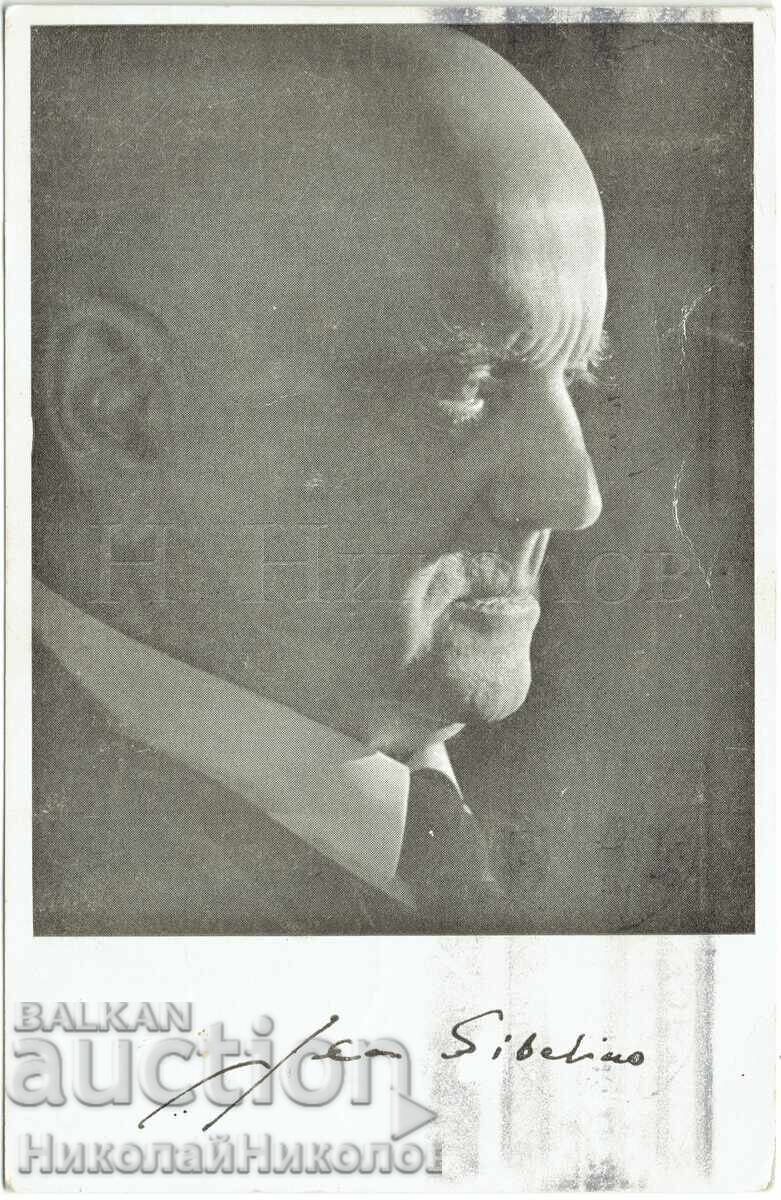 1943 OLD CARD FINLAND JEAN SIBELIUS CENSORSHIP E719 1943 OLD CARD FINLAND JEAN SIBELIUS CENSORSHIP E719