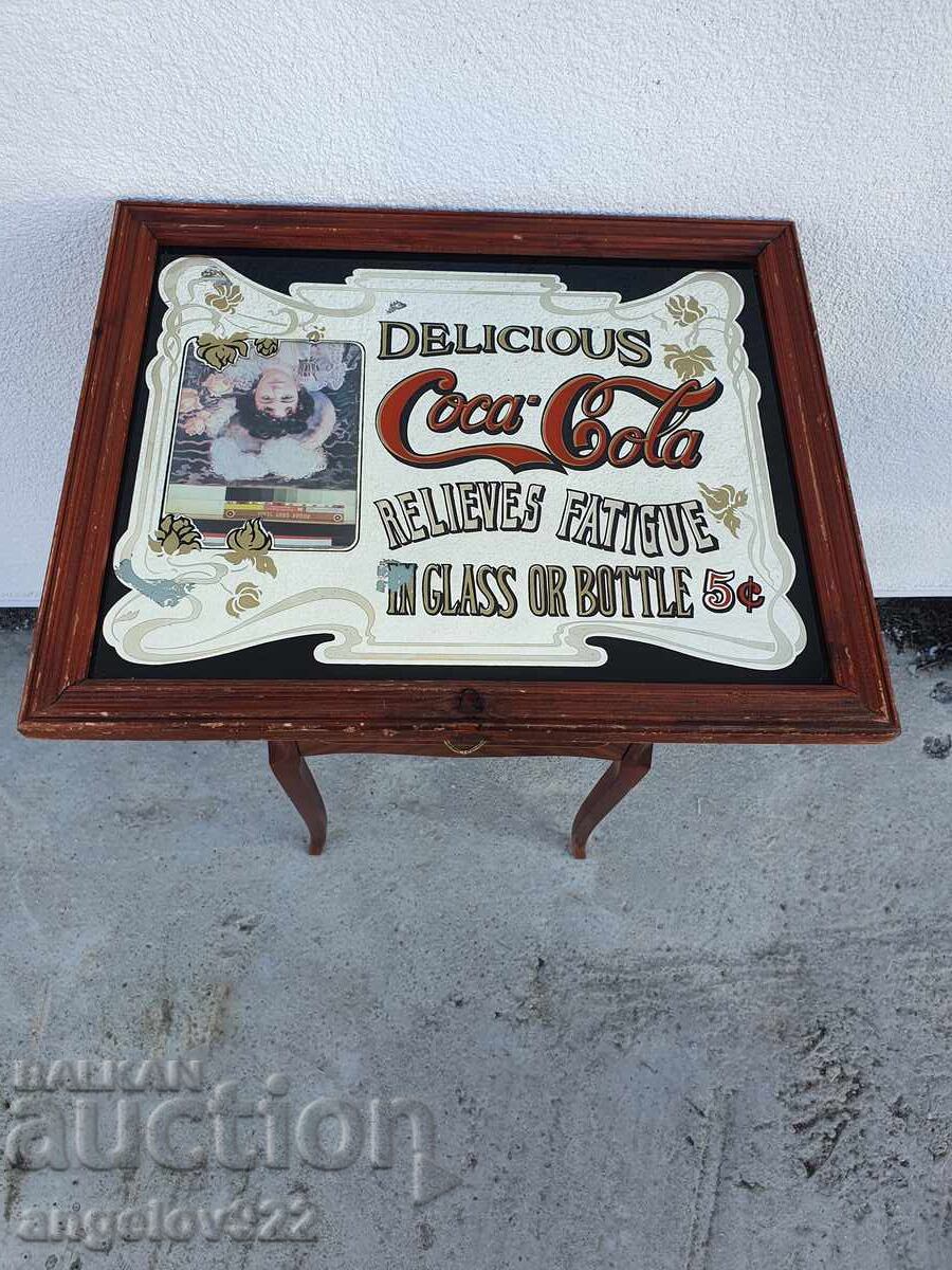 Oglindă publicitară Coca-Cola cu preț € 0.01 | 0.02 BGN Oglindă publicitară Coca-Cola cu preț € 0.01 | 0.02 BGN