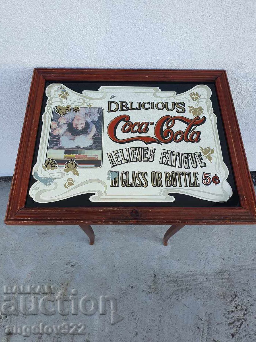 Livrarea Oglindă publicitară Coca-Cola Livrarea Oglindă publicitară Coca-Cola