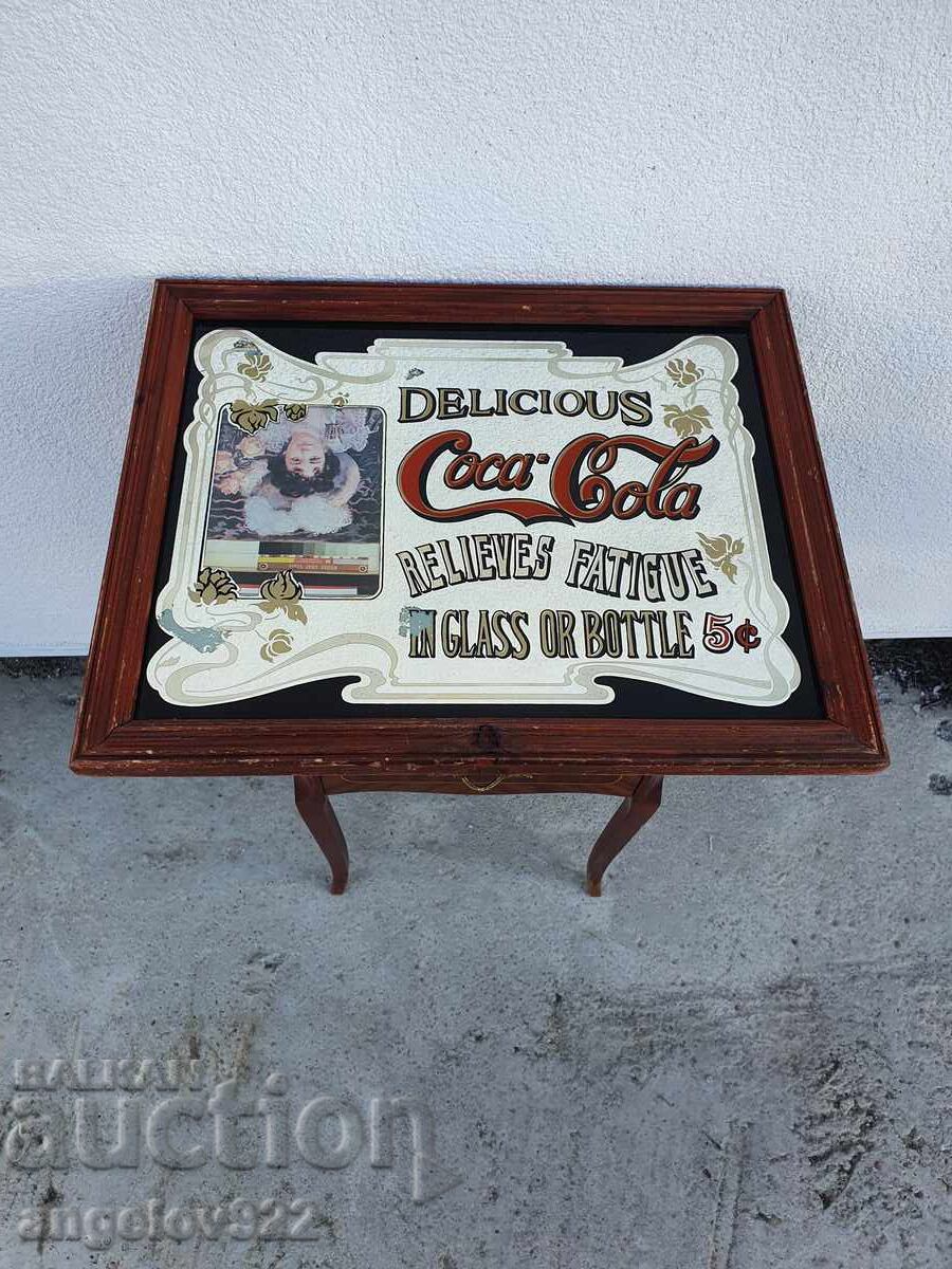 Oglindă publicitară Coca-Cola Oglindă publicitară Coca-Cola