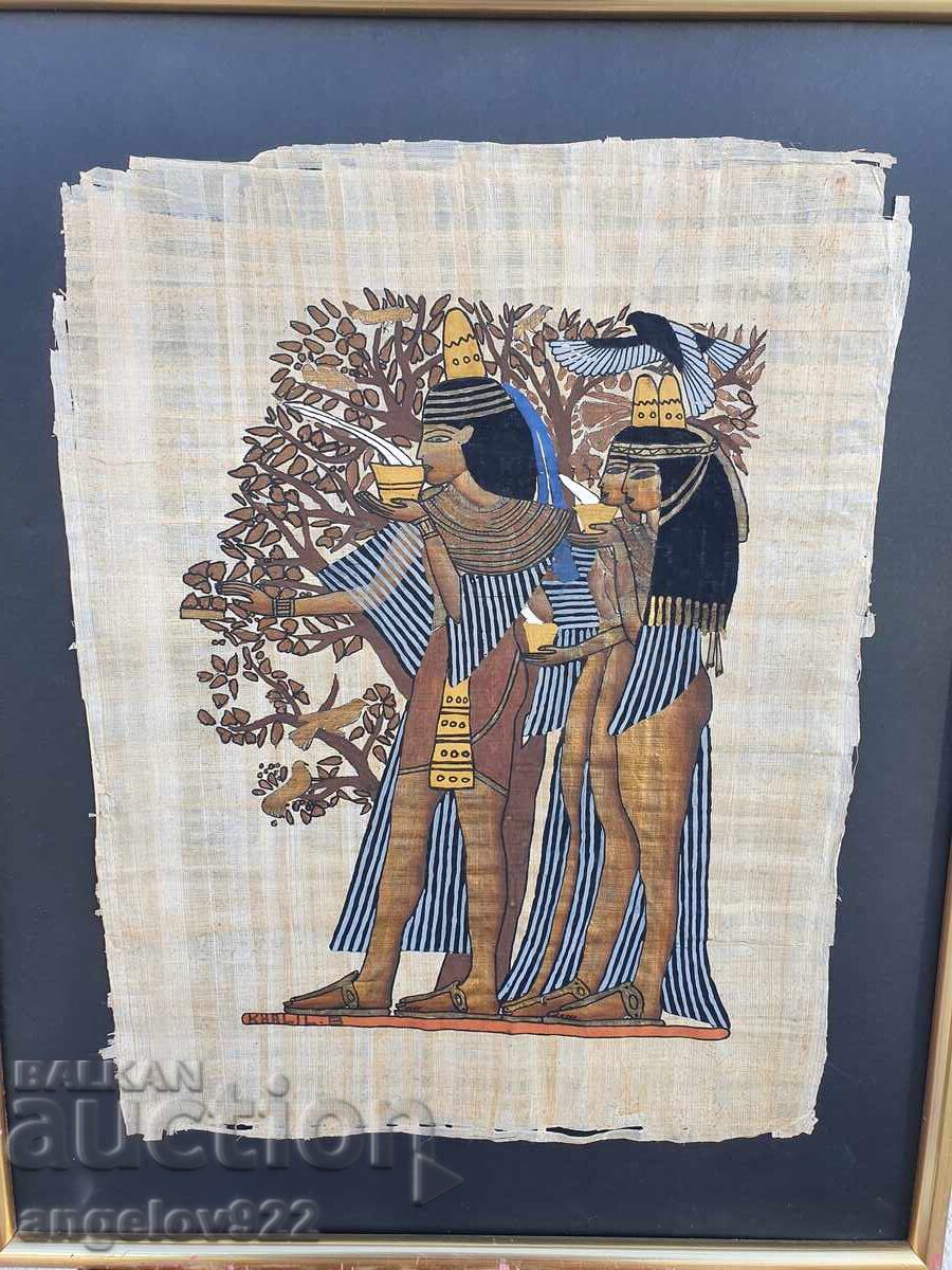 Πάπυρος σε όμορφο ξύλινο πλαίσιο!!! - 5