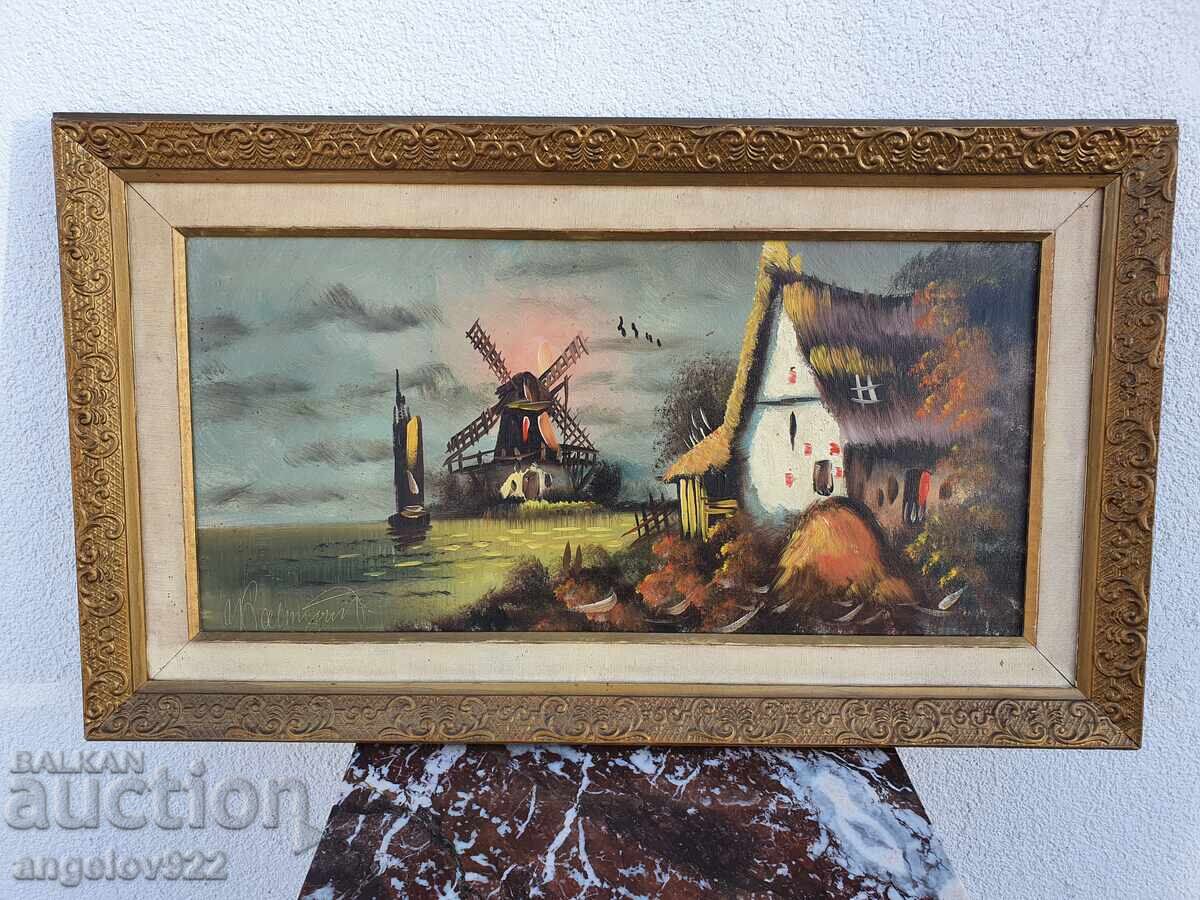 Δημοπρασία Πρωτότυπη ελαιογραφία σε καμβά!!! Δημοπρασία Πρωτότυπη ελαιογραφία σε καμβά!!!