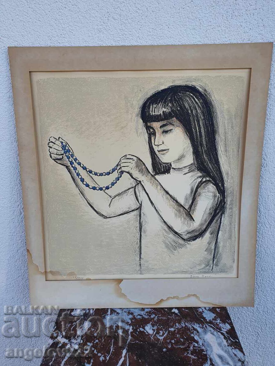 Licitație Grafică originală fără ramă!!! Licitație Grafică originală fără ramă!!!