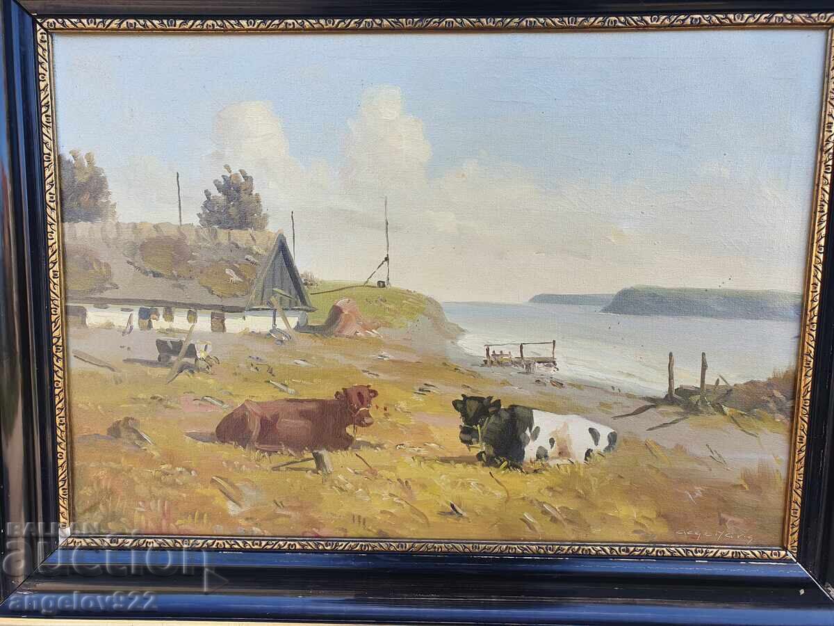 Ελαιογραφία παλαιού συγγραφέα σε καμβά!!! - 5 Ελαιογραφία παλαιού συγγραφέα σε καμβά!!! - 5