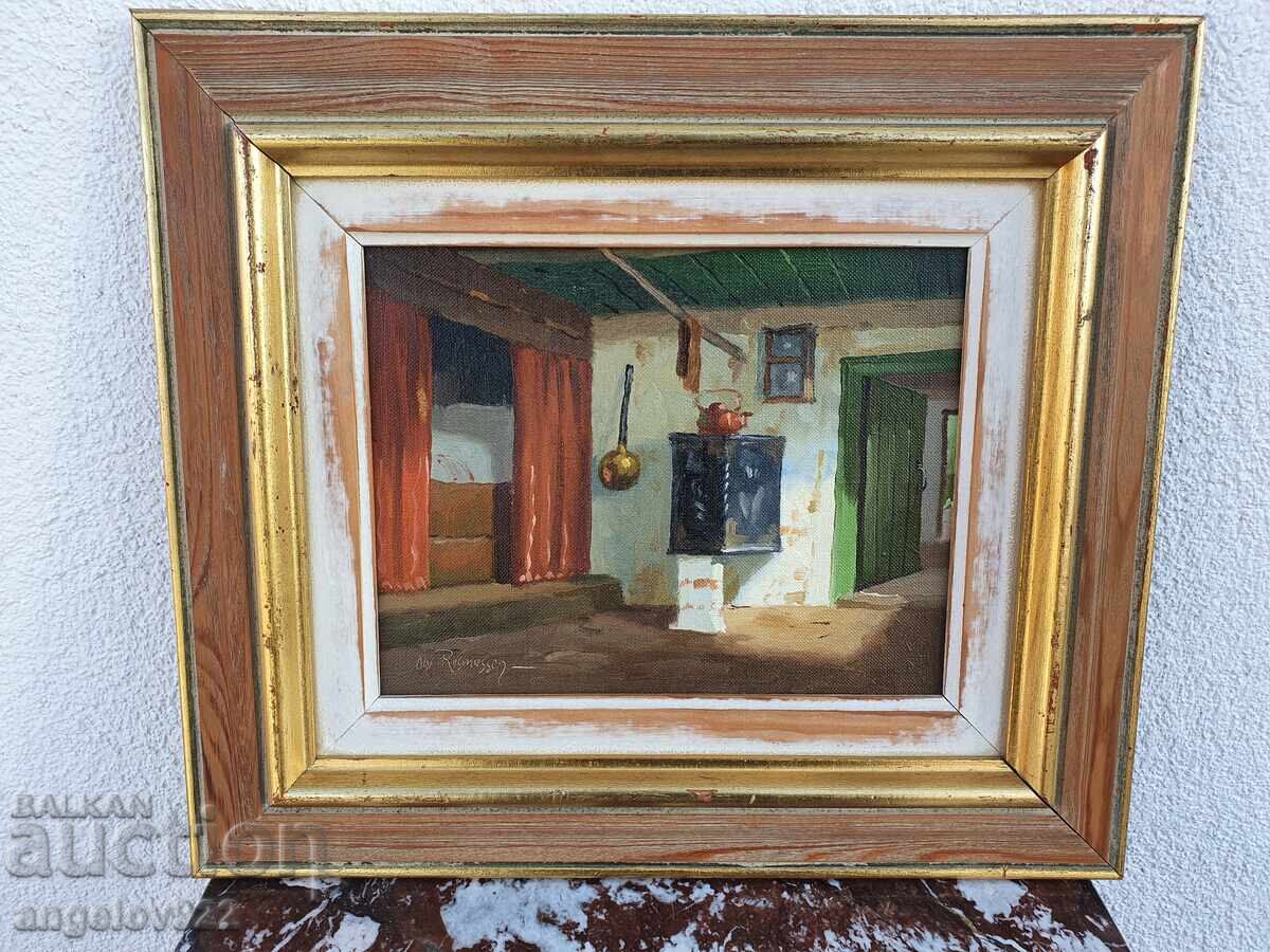 Δημοπρασία Πρωτότυπη ελαιογραφία σε καμβά!!!