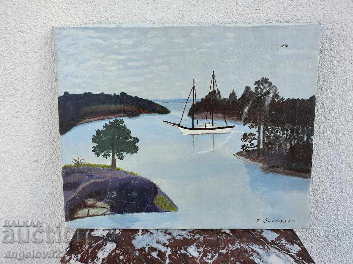 Πρωτότυπη ελαιογραφία σε καμβά!!! με τιμή € 0.01 | 0.02 BGN