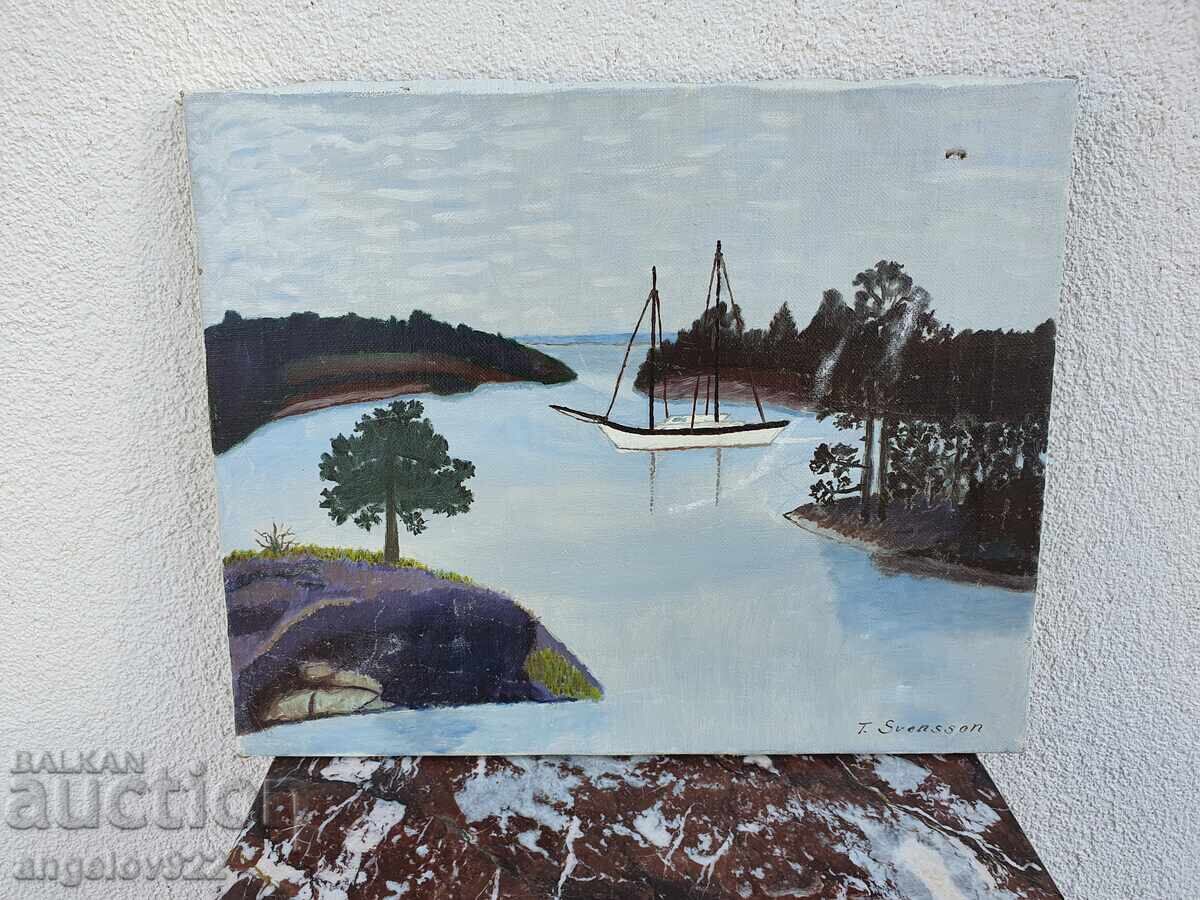 Πρωτότυπη ελαιογραφία σε καμβά!!!