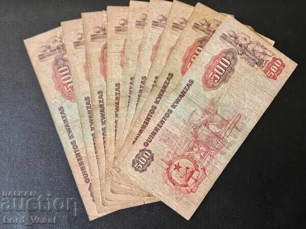 Angola 500 kwanza 1984 F-VF cu preț € 3.07 | 6.00 BGN