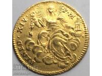 Benedict XIV Vatican Zecchino Gold Zecchine 1740-1758 - RARE