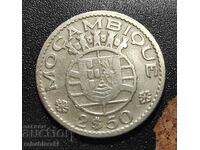 Monedă Mozambic 2,5 escudos (1953)