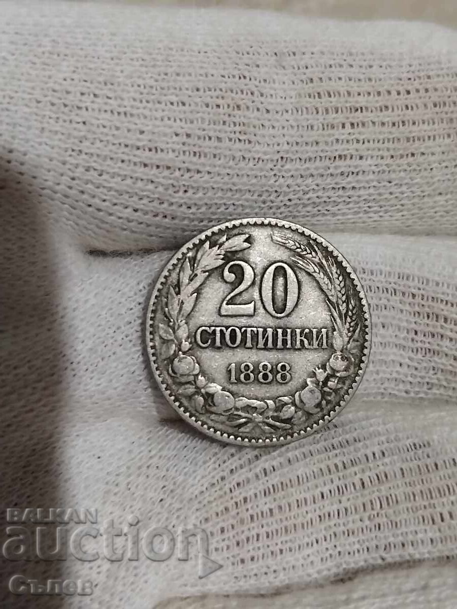 20 σεντς 1888 20 σεντς 1888