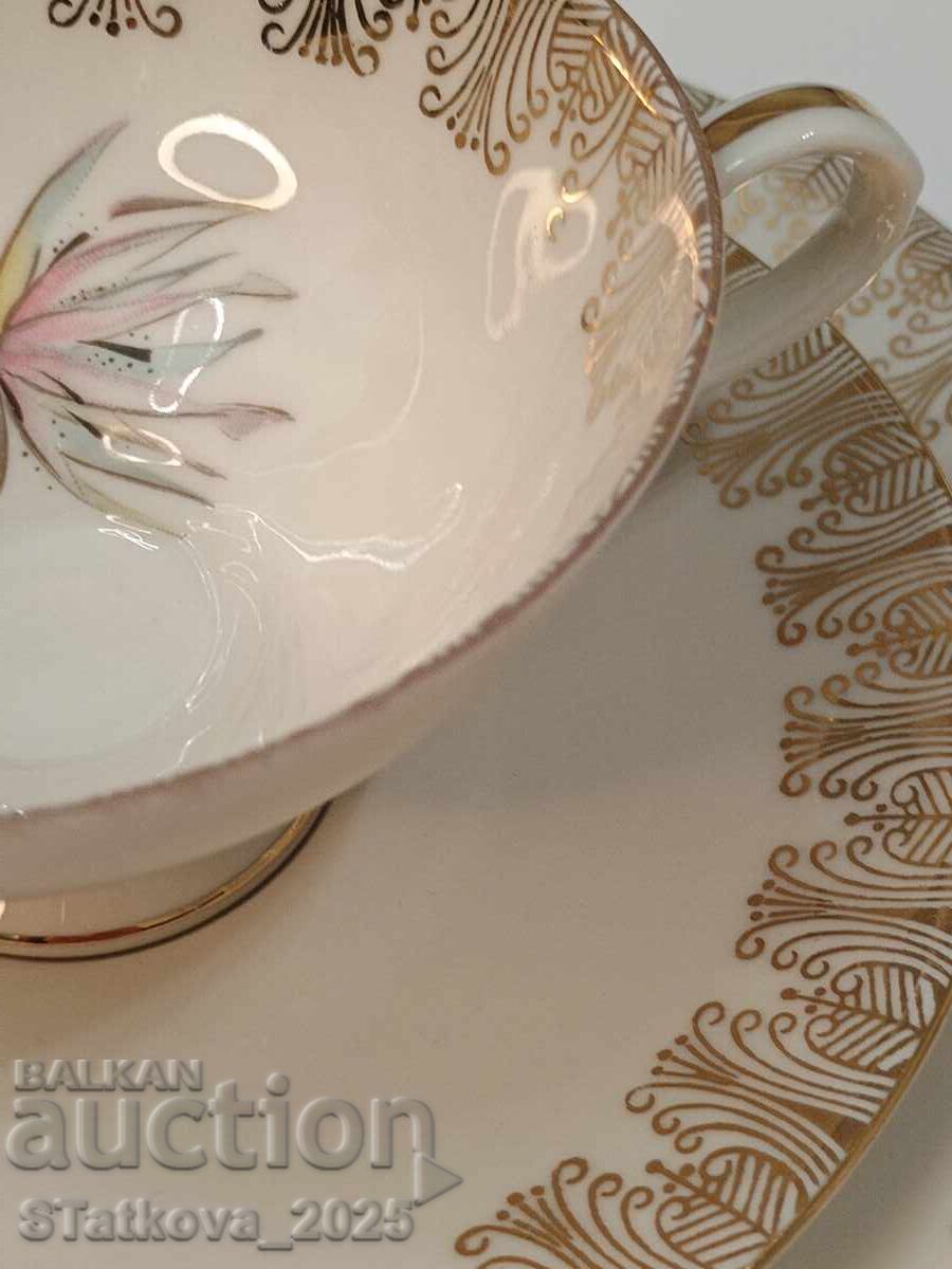 Three-piece porcelain coffee set with price € 17.90 | 35.01 BGN Three-piece porcelain coffee set with price € 17.90 | 35.01 BGN