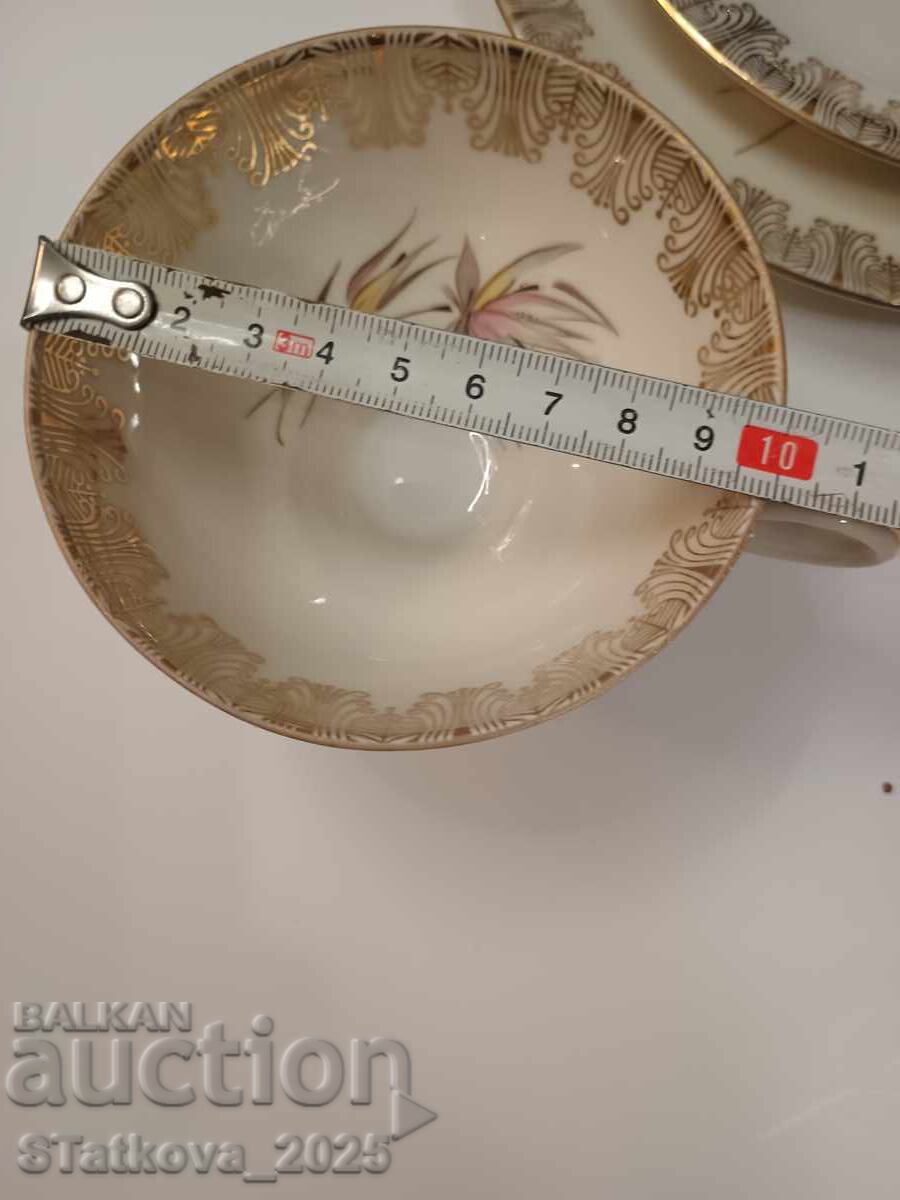 Three-piece porcelain coffee set - 7 Three-piece porcelain coffee set - 7