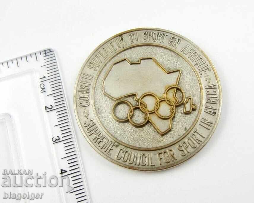 Medalie de onoare - Jocurile Africane I 1965 - Medalie olimpică - 5 Medalie de onoare - Jocurile Africane I 1965 - Medalie olimpică - 5
