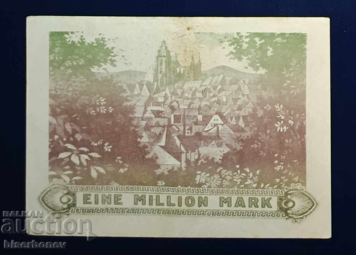 Germany, Wetzlar, 5 Million Marks 1923, aUNC with price € 8.18 | 16.00 BGN Germany, Wetzlar, 5 Million Marks 1923, aUNC with price € 8.18 | 16.00 BGN