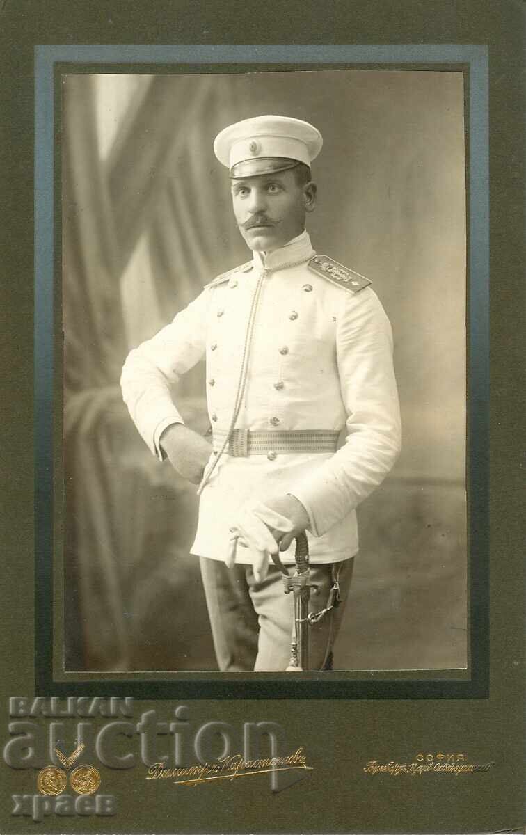 OLD PHOTO - CARDBOARD - D. KARASTOYANOV - SOFIA - G013