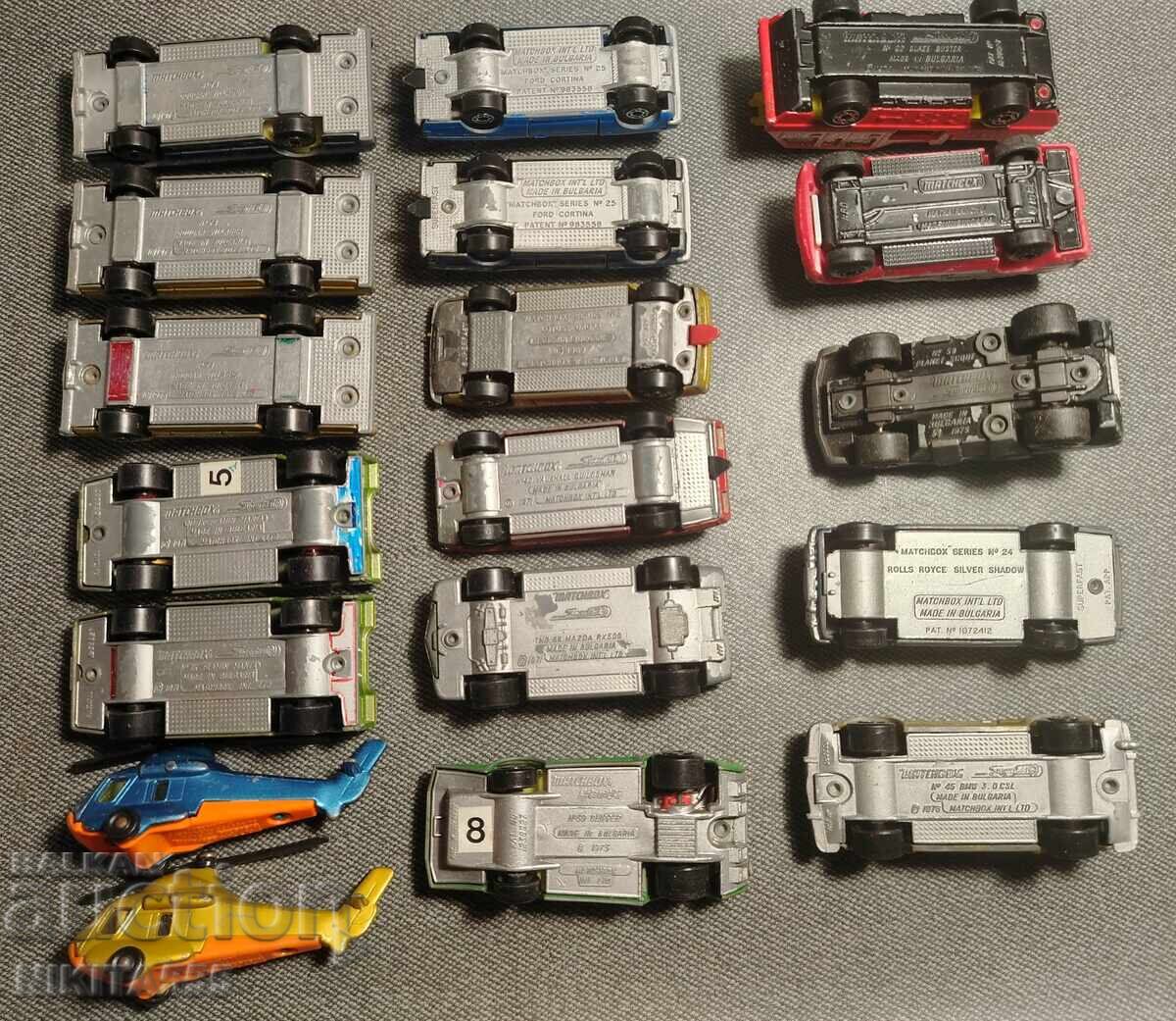 Лот Matchbox/Мачбокс Bulgaria/България - 6 Лот Matchbox/Мачбокс Bulgaria/България - 6
