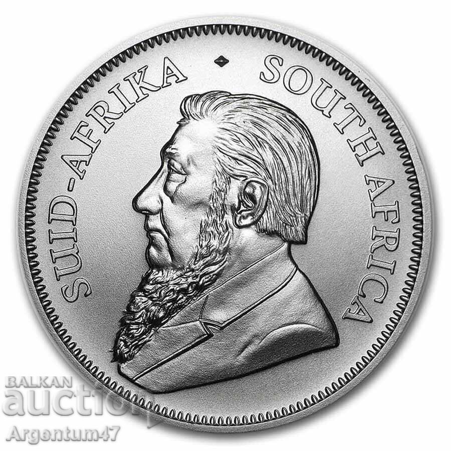 СРЕБРО 1 OZ 2025 ЮЖНА АФРИКА - КРЮГЕРРАНД с цена € 84.36 | 164.99 лв.