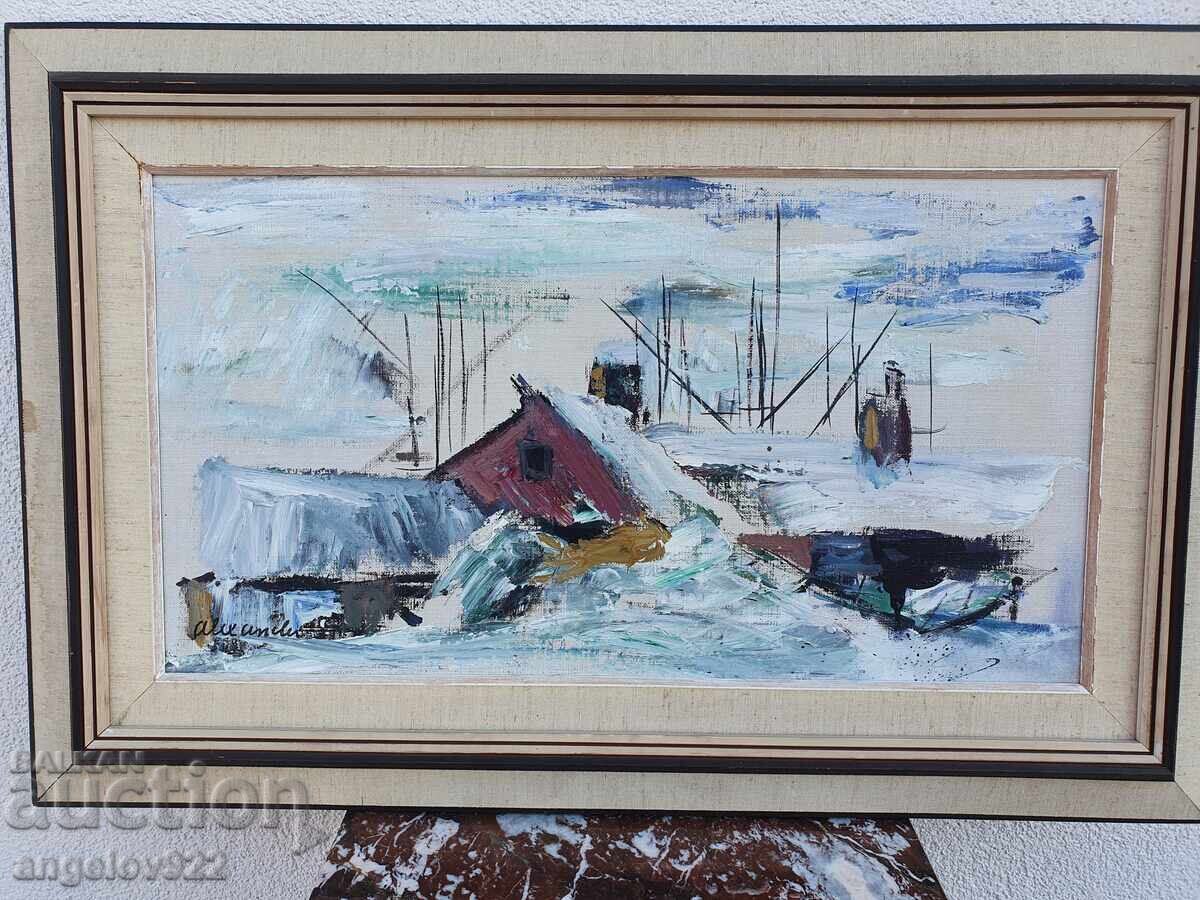 Πρωτότυπη ελαιογραφία σε καμβά!!! - 5 Πρωτότυπη ελαιογραφία σε καμβά!!! - 5