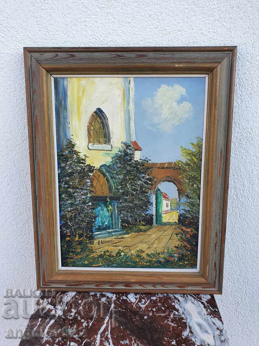 Pictura in ulei originala pe panza!!!