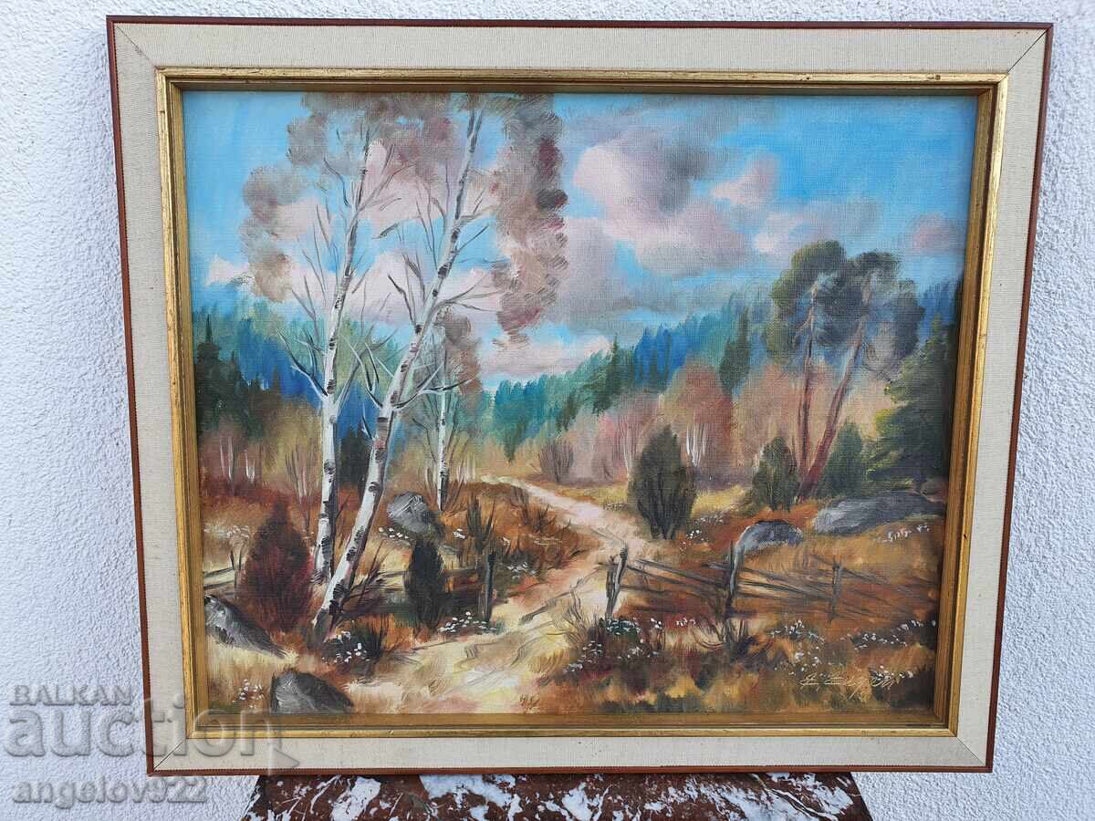 Δημοπρασία Πρωτότυπη ελαιογραφία σε καμβά!!!