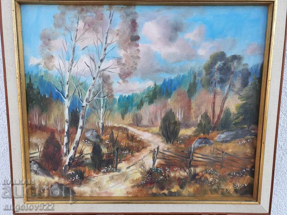 Πρωτότυπη ελαιογραφία σε καμβά!!! - 5