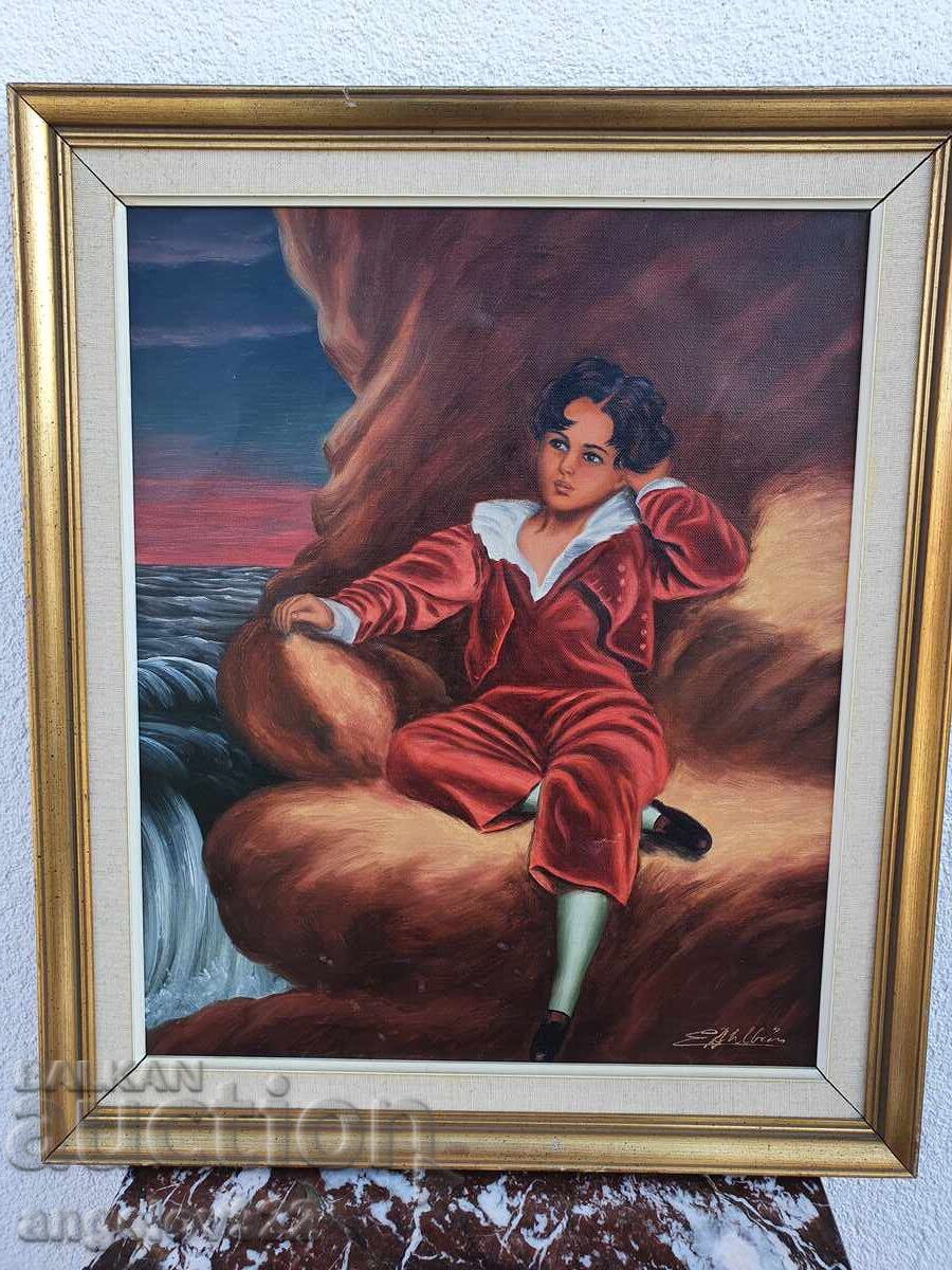 Δημοπρασία Πρωτότυπη ελαιογραφία σε καμβά!!! Δημοπρασία Πρωτότυπη ελαιογραφία σε καμβά!!!