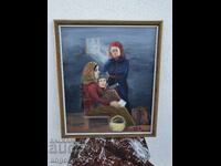 Πρωτότυπη ελαιογραφία στο φέιζερ!!!