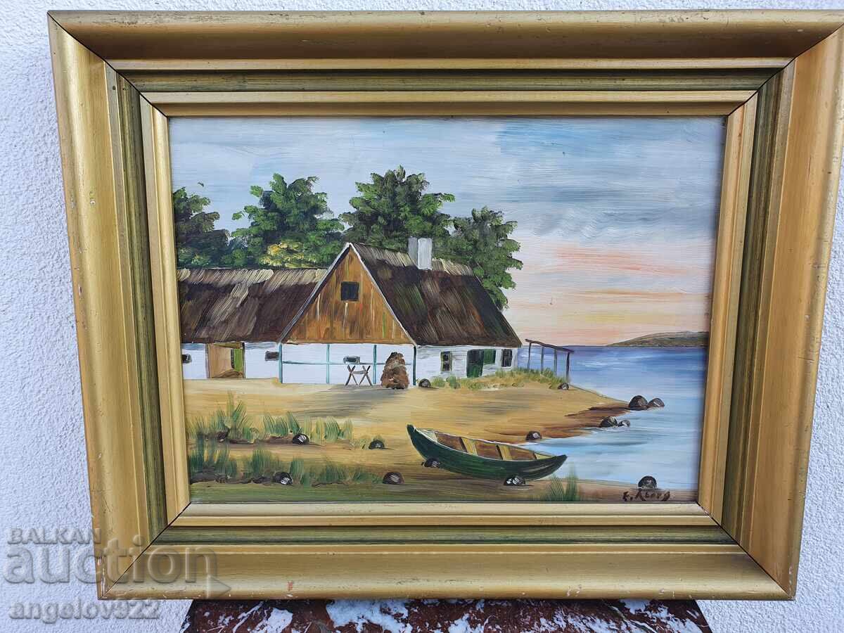 Licitație Pictura in ulei originala pe phaser!!!