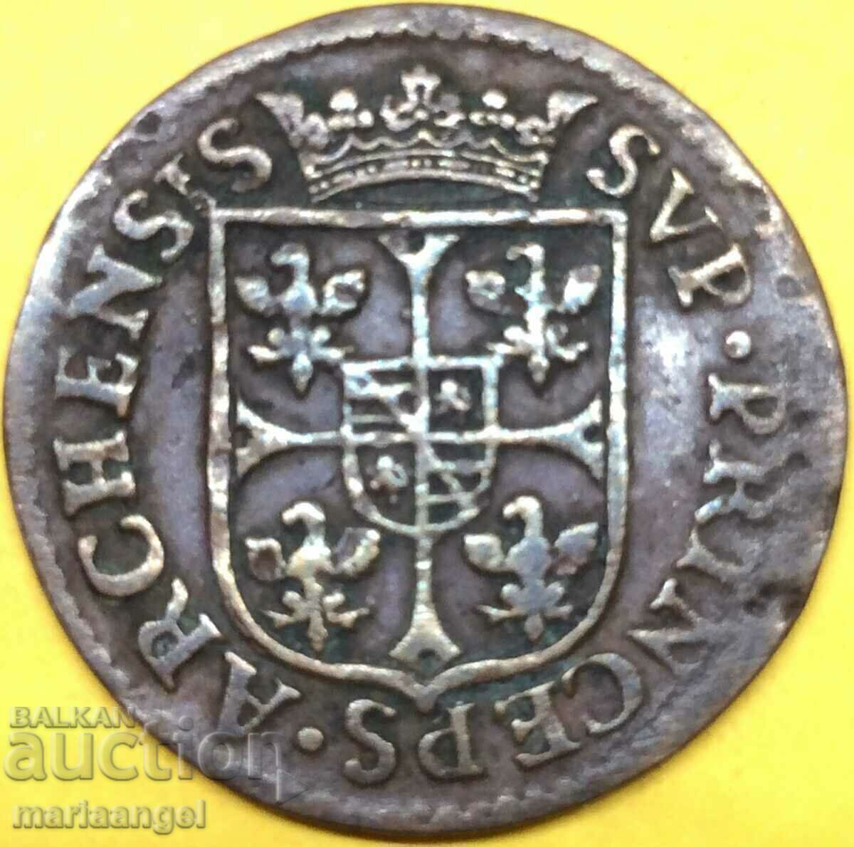 France 1 Liard 1609 Charles de Gonzaga Copper with price € 44.00 | 86.06 BGN France 1 Liard 1609 Charles de Gonzaga Copper with price € 44.00 | 86.06 BGN