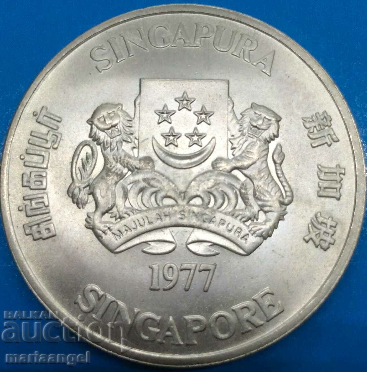 Σιγκαπούρη 1977 10 δολάρια 31.30γρ ασήμι με τιμή € 50.00 | 97.79 BGN Σιγκαπούρη 1977 10 δολάρια 31.30γρ ασήμι με τιμή € 50.00 | 97.79 BGN